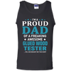 Glued Wood Tester Dad T-Shirt