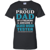 Glued Wood Tester Dad T-Shirt