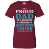 Glued Wood Tester Dad T-Shirt