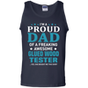 Glued Wood Tester Dad T-Shirt